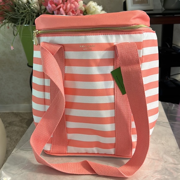 Kate Spade terrace stripe insulated cooler bag - Picture 4 of 4